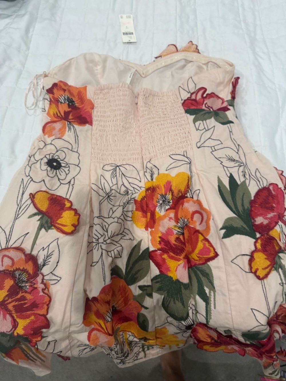 Sweetheart Embellished Strapless Anthropologie Dress size 4 NWT - Picture 6 of 6